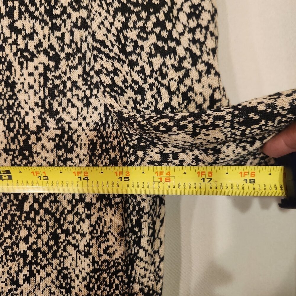 St. John Long Knit Long Jacket Snake Python Print… - image 8